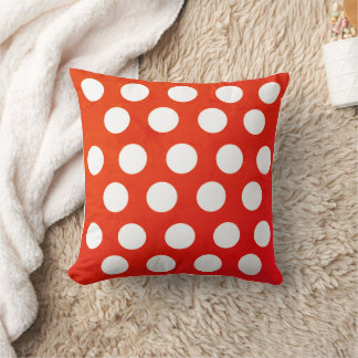 Polka dots retro Pillow