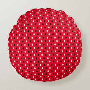 Polka Dots - Round Cushion