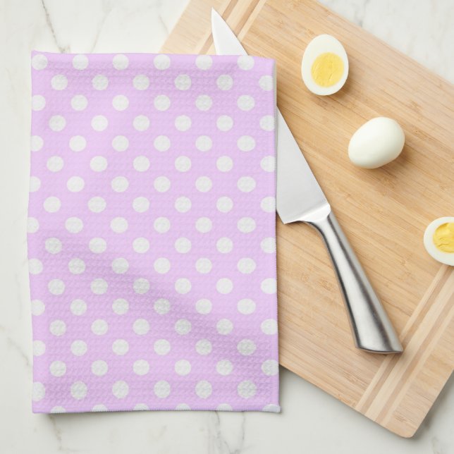 Polka Dots Tea Towel (Quarter Fold)