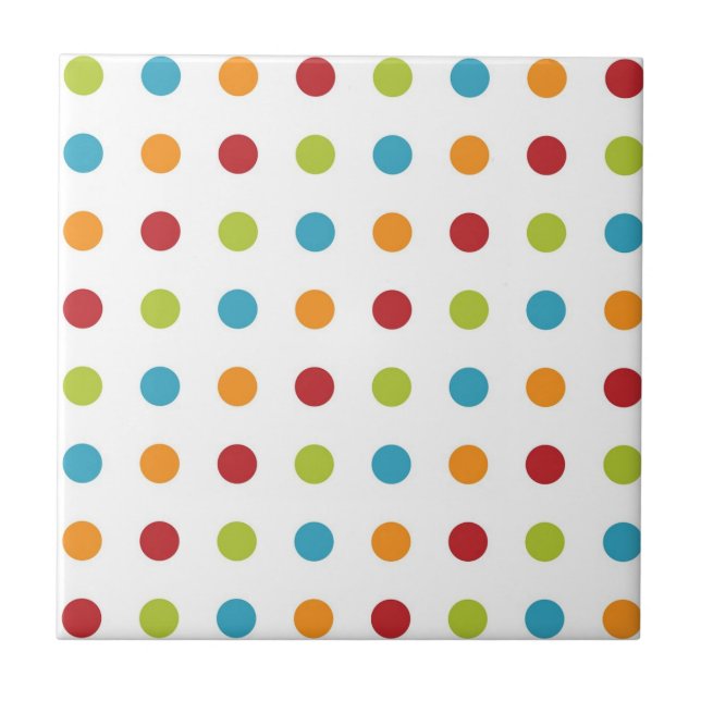 Polka Dots Tile (Front)