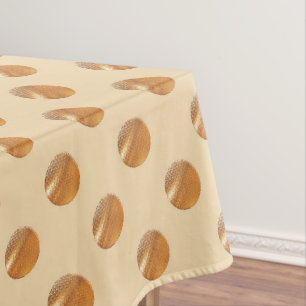 Polka golden dots tablecloth