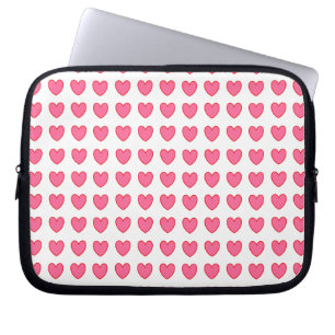 Polka Hearts Laptop Sleeve