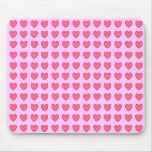 Polka Hearts Mousepad