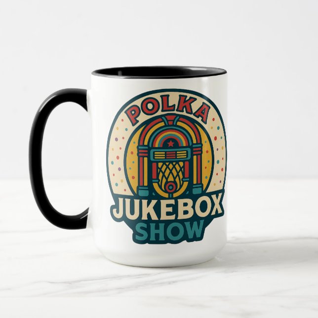 Polka Jukebox Logo Mug (Left)