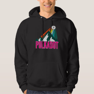 Polkadot Dot Crypto Mountain Sun Rays Cryptocurren Hoodie