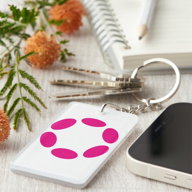 Polkadot Key Ring (Front Right)