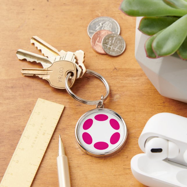 Polkadot Key Ring (Desk)