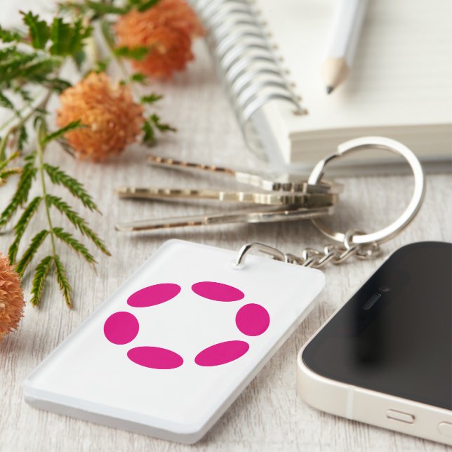 Polkadot Key Ring (Front Right)