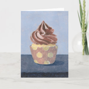 Polkadots Cupcake Card