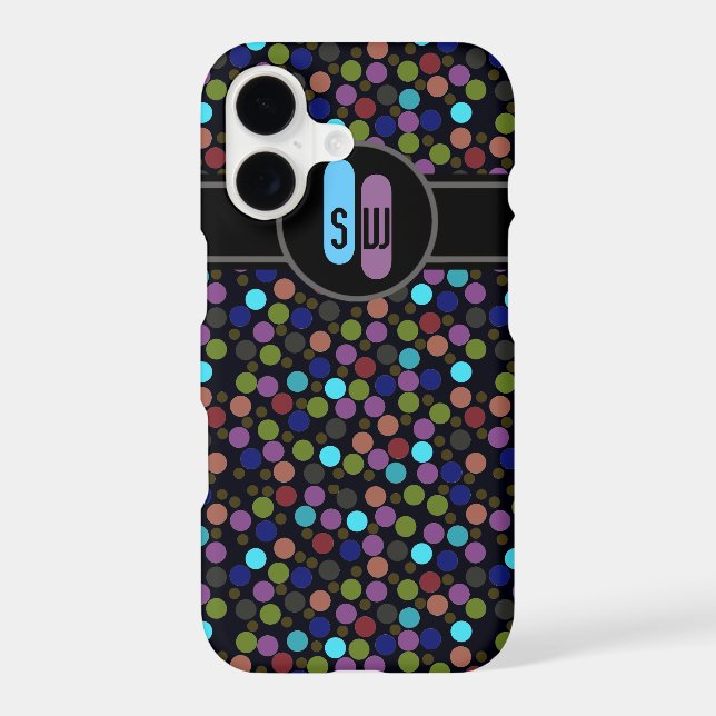 polkadots, label and initials (Back)