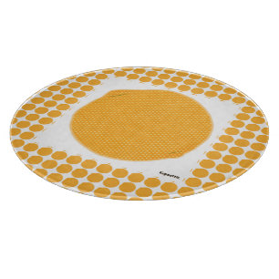 Polkadotted Oranges Cutting Board