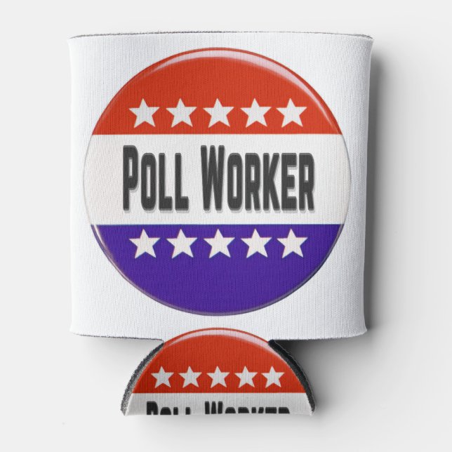 Poll Worker Can Cooler (Front)