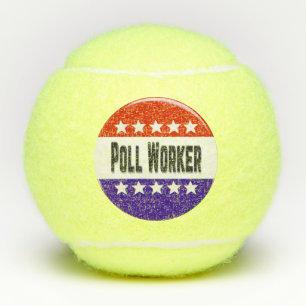 Poll Worker Tennis Balls