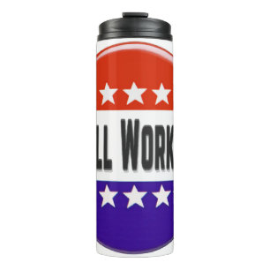 Poll Worker Thermal Tumbler