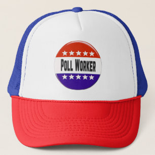 Poll Worker Trucker Hat
