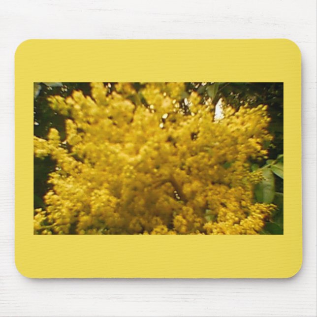 Pollen Bloom Mouse Pad (Front)