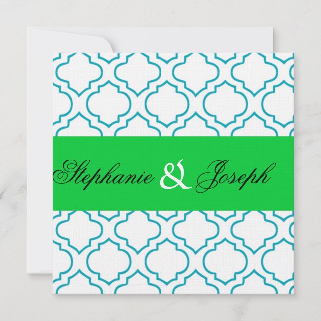 Polley Wedding Invitations (Front)