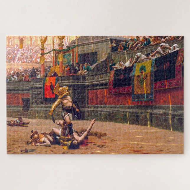 Pollice Verso | Jean-Léon Gérôme | Jigsaw Puzzle (Horizontal)