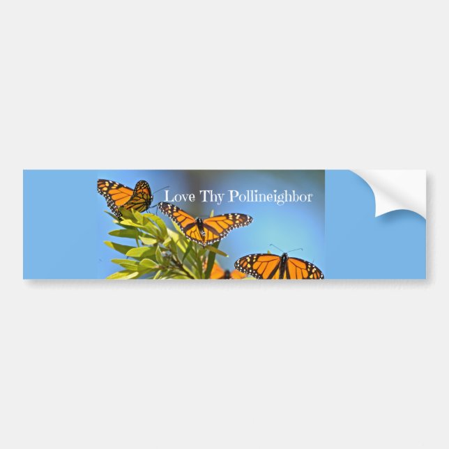 Pollinator Bumper Sticker (Front)
