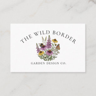 Pollinator Friendly Garden Designer Business Card