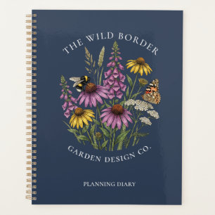 Pollinator Garden Designer Planner Undated Diary