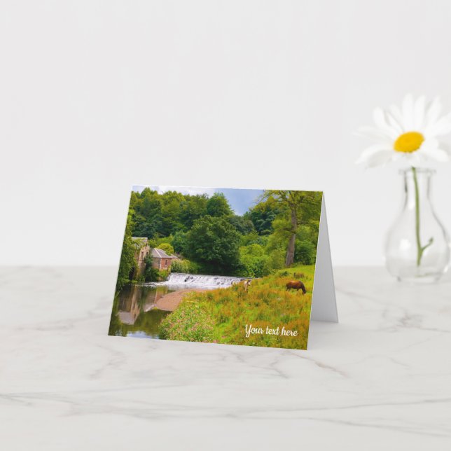 Pollok Park, Glasgow, Scotland Greeting card (Small Plant)