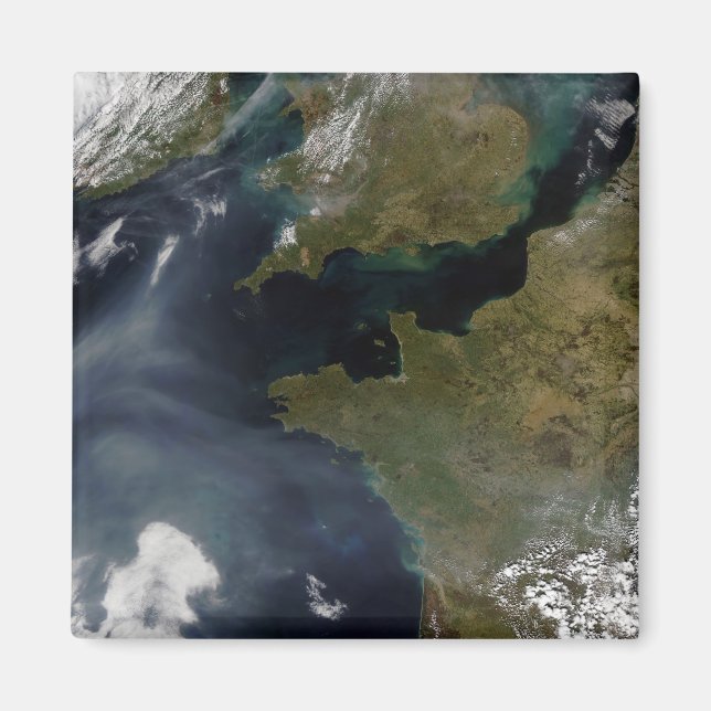 Pollution off France Magnet (Front)