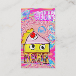 polly cake tortina business card