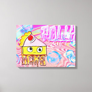 Polly Cake - Tortina - Canvas Print