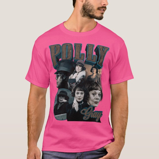 Polly Grey Retro Bootleg Retro Bootleg T-Shirt (Front)