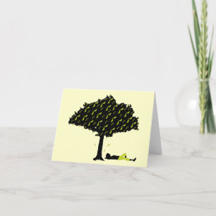Polly Nose Tree Note Card