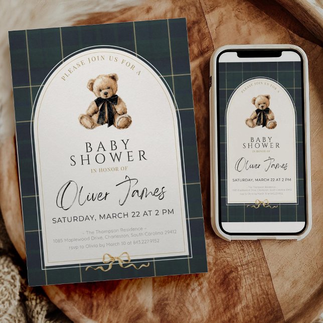 Polo Baby Shower Invitation Preppy Baby Shower Tem (Creator Uploaded)