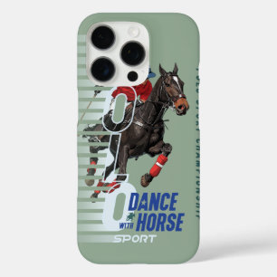 Polo Championship Equestrian Rider Dance w/ Horse iPhone 16 Pro Case