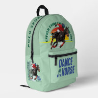 Polo Championship Equestrian Rider Dance w/ Horse
