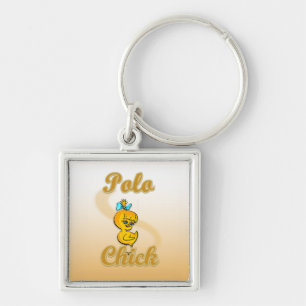 Polo Chick Key Ring