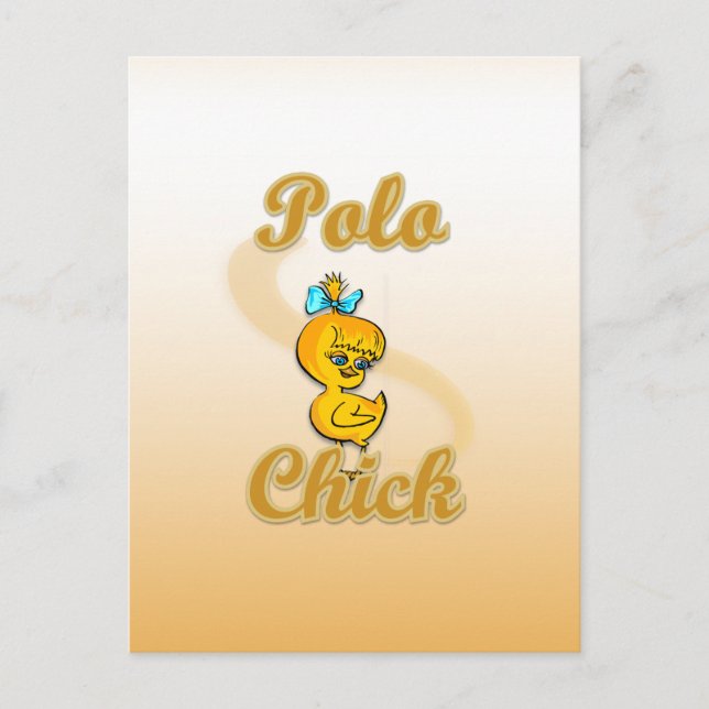 Polo Chick Postcard (Front)