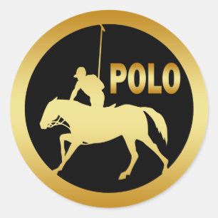 POLO CLASSIC ROUND STICKER