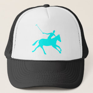 Polo - Cyan Trucker Hat