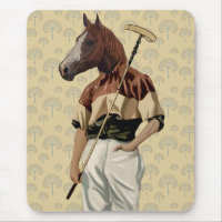 Polo Horse Portrait