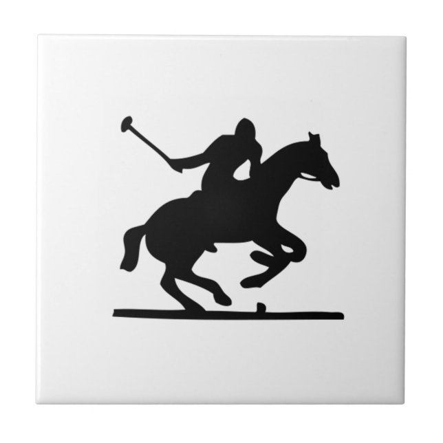 Polo Horse Tile (Front)