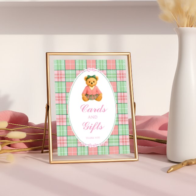 Polo Luxury Teddy Bear Baby Shower Cards and Gifts Poster (Creator Uploaded)