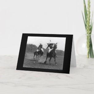 Polo Match Field Artillery 1926 Card