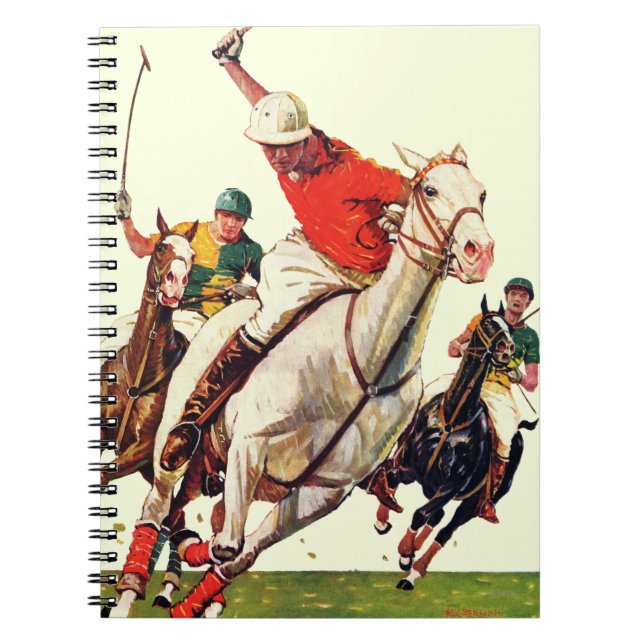 Polo Match Spiral Notebook (Front)
