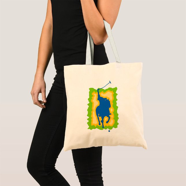 Polo Player Tote Bag (Creator Uploaded)