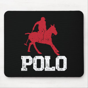 Polo Players Horseback Riding Horse Equestrian Spo Mouse Pad