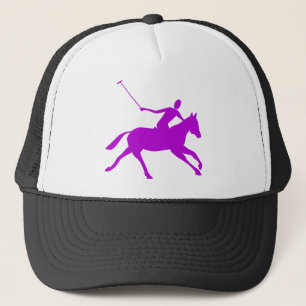 Polo - Purple Trucker Hat