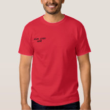POLO SHIRT COLORED MONOGRAM LOGO FOR BUSINESS