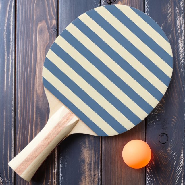 Polo Striped Capri Blue Colour Ping Pong Paddle (Creator Uploaded)