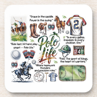 Polo Themed Coaster