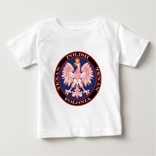 Polonia Round Polish Texan Baby T-Shirt
